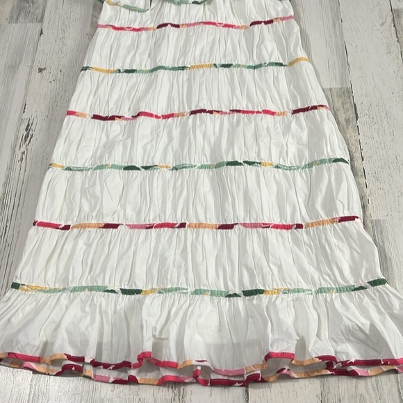 Storia Rainbow Striped Dress Size Small - Picture 4 of 11